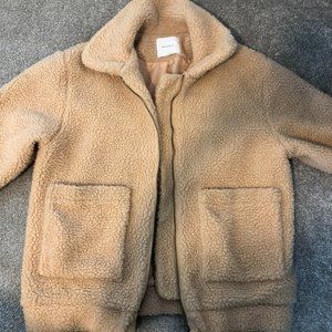 Biege Teddy Coat